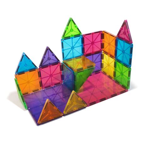 From 2D to 3D: Creating Magical Structures with Magnetic Tiles